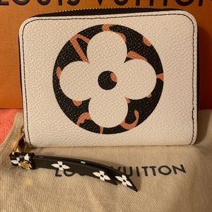Louis Vuitton Jungle Zippy Coin Wallet NEW!
